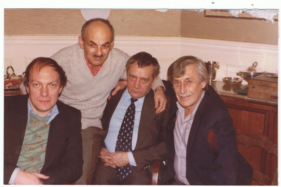 №139+ А.Гладилин, Б.Окуджава, В.Максимов, ВПН, Париж, декабрь 1978