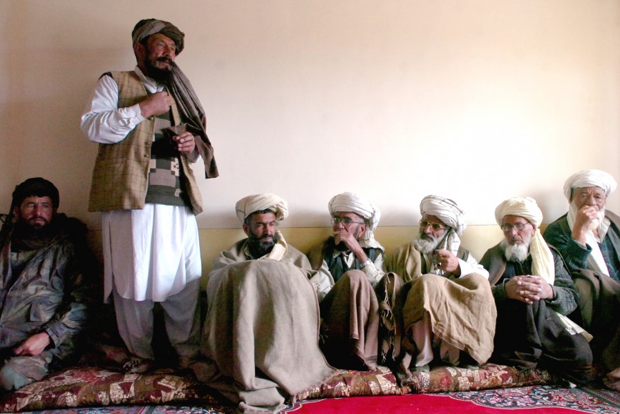 Afghans in Zormat district