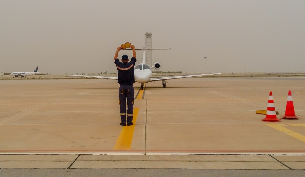 Aircraft marshaller TN 01
