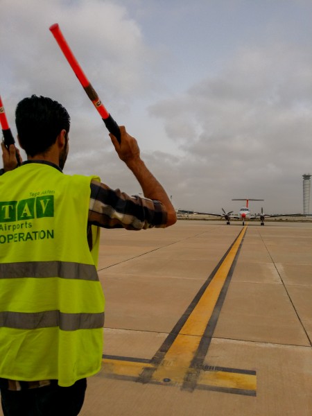 Aircraft marshaller TN 02