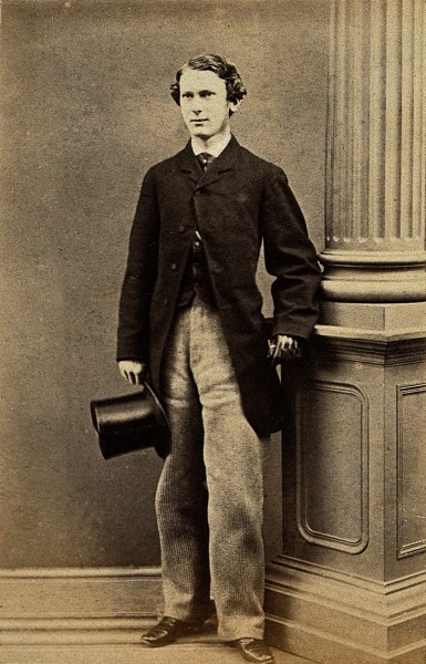 Albert Vickers. Photograph, Paris, 1863. Wellcome V0028546