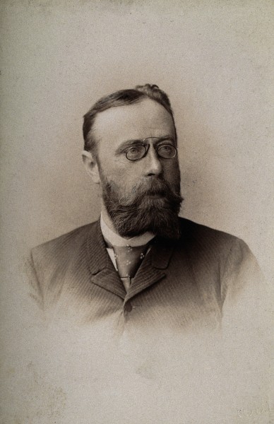 Albrecht von Graefe. Photograph by C. Höpfner. Wellcome V0026468
