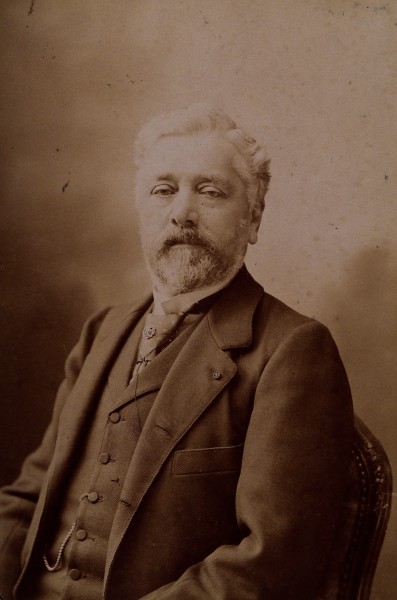Alexandre Gustave Eiffel. Photograph by Braun & Co. Wellcome V0026329