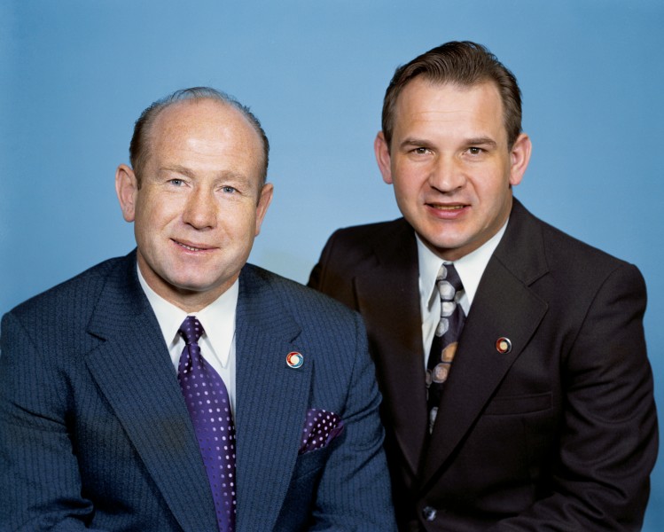 Alexey Leonov and Valeriy Kubasov 1974