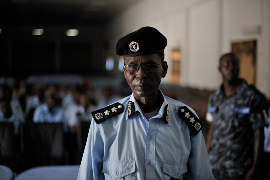AMISOM’s Police Component today began a training of trainers exercise for 100 members of the Somali Police Force (SPF) at the Police Transport Centre. The officers will undergo a 13-day training aimed (9124473972)