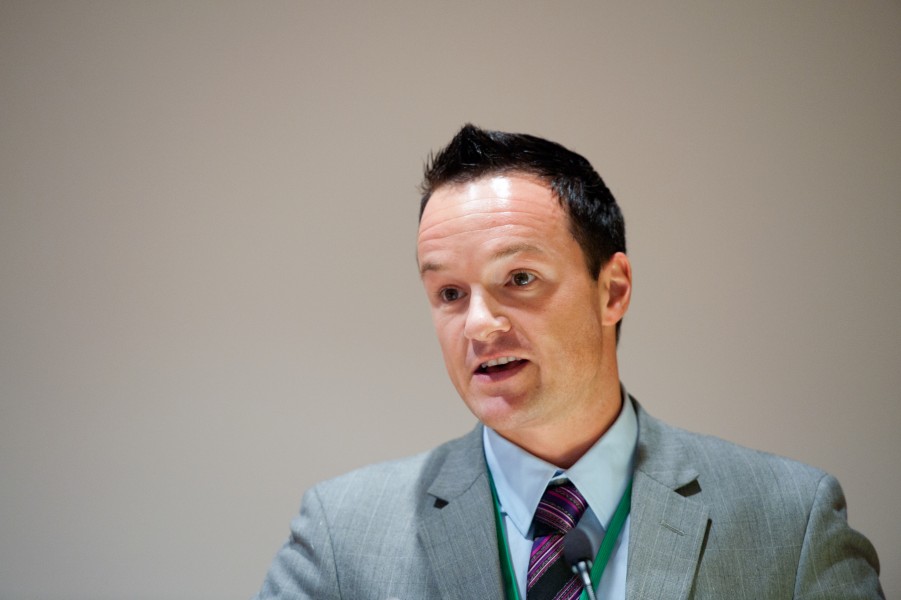 Andre Oktay Dahl, parlamentariker Norge talat vid BSPC 20 i Helsingfor