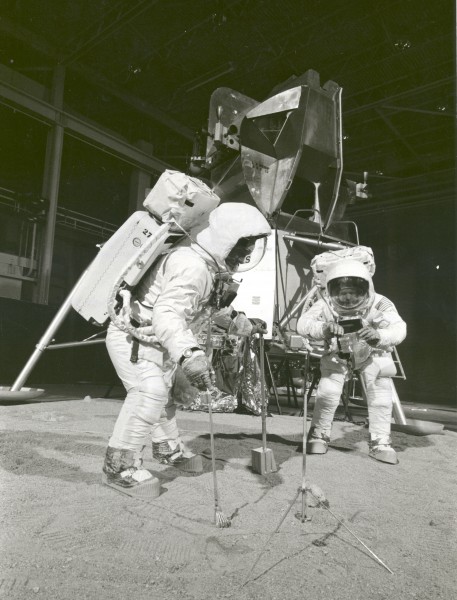 Apollo 11 Crew During Training Exercise (9460197354)