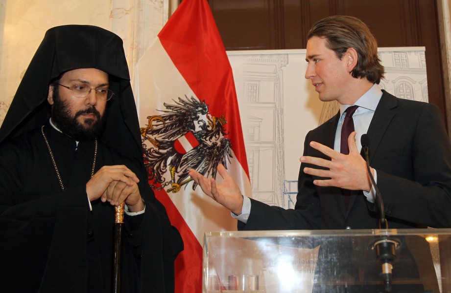 Arsenios Kardamakis Sebastian Kurz 20140224
