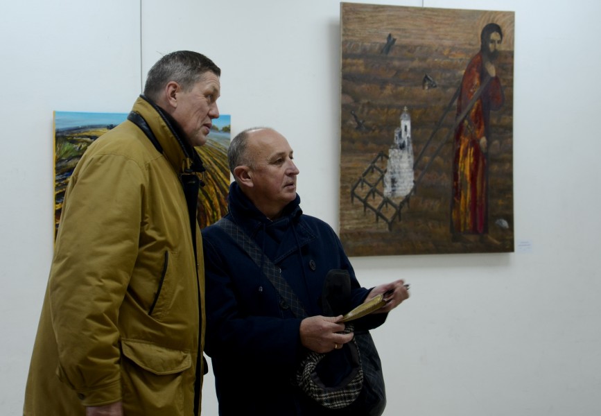 ART VORSHA RUBON exhibition in Palace of Art, Minsk 23.10.2014 Oleg Ladisov