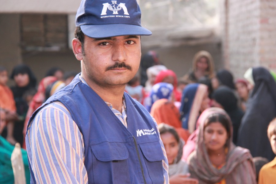 Asif, 26, a doctor with International Medical Corps in Sindh, Pakistan (5367172037)