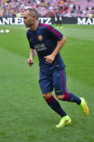 Barça - Napoli - 20140806 - Andres Iniesta