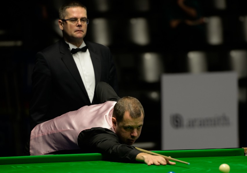 Barry Hawkins and Ingo Schmidt at Snooker German Masters (DerHexer) 2015-02-04 02