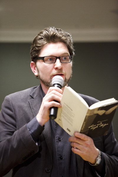 Bergsveinn Birgisson fra Island, nomineret til Nordisk Rads litteraturpris 2012 til seminar hos Kulturkontakt Nord i Finland (1)