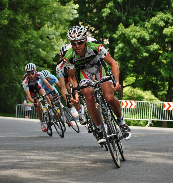 Cycliste au Tour de Beauce