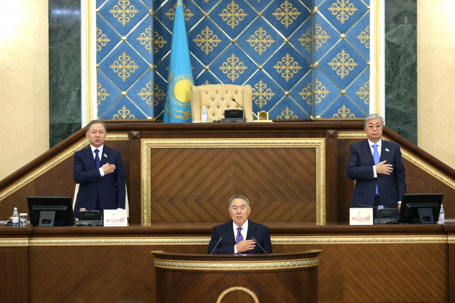 Открытие второй сессии Парламента РК второго созыва, 1 сентября 2016 года