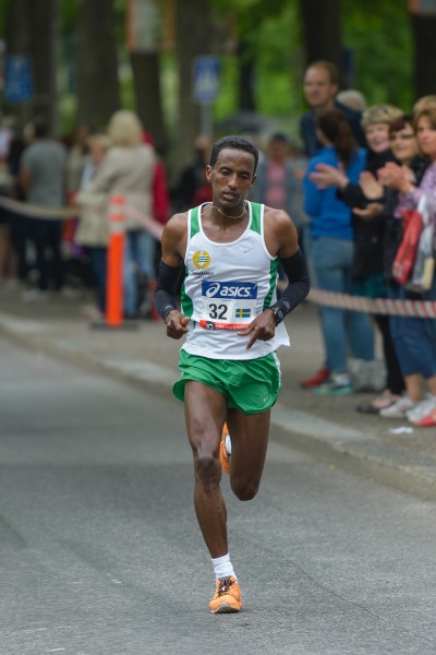 Daniel Woldu Stockholm Marathon 2013 01