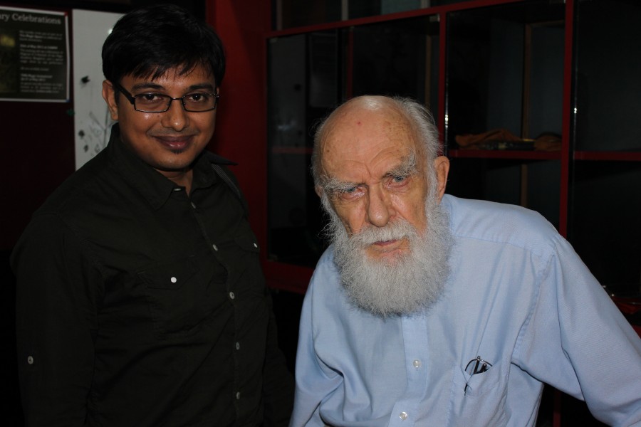 Debashis Rationalist with James Randi