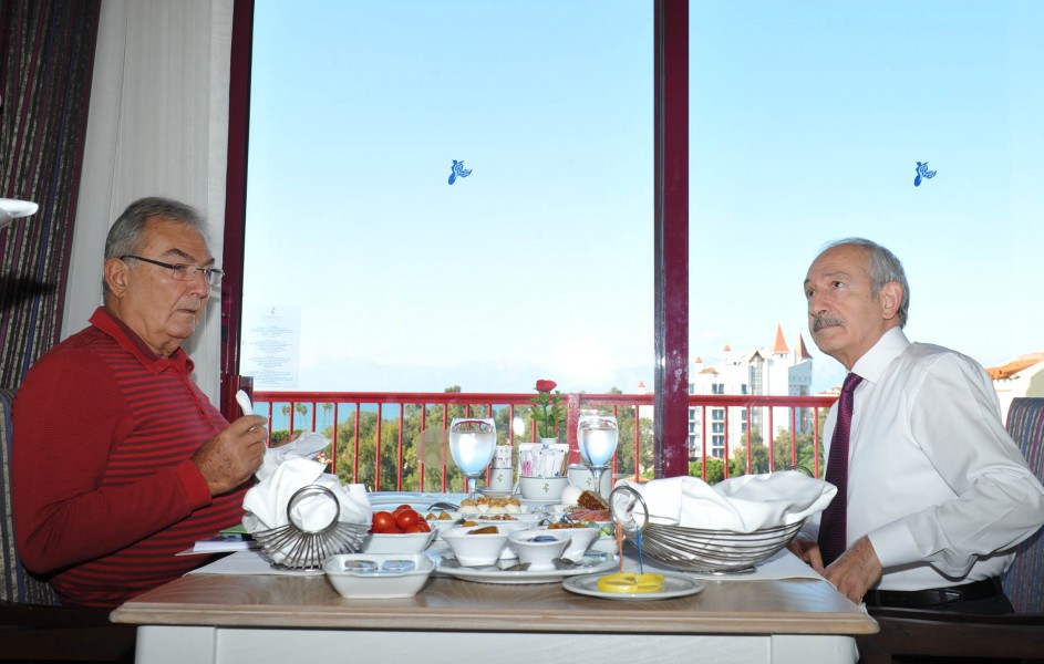 Deniz Baykal ve Kemal Kılıçdaroğlu