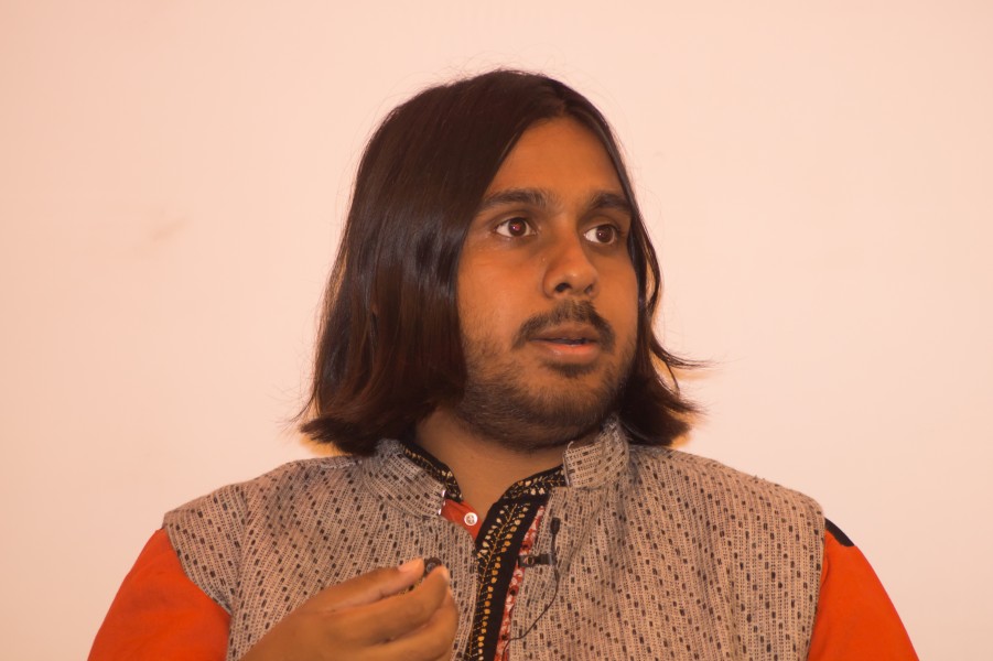 Dhrubo Jyoti at Delhi Queer Fest 2016
