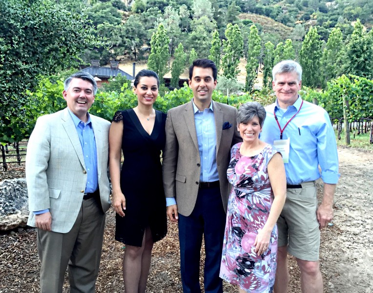 Dr. Nikan Khatibi, Dr. Parmis Khatibi, US Senator Ernst, Wicker, Cassidy, Gardner, Lankford