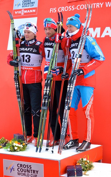 Eirik Brandsdal, Petter Northug, Nikita Kriukov