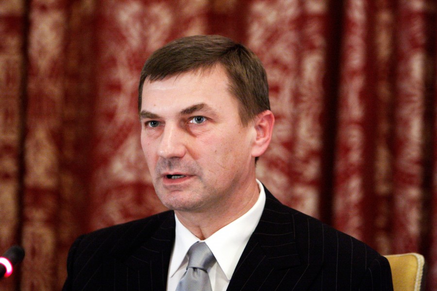 Estlands statsminister Andrus Ansip under Nordiska Radets session i Oslo. 2007-10-29. Foto- Magnus Froderberg-norden.org