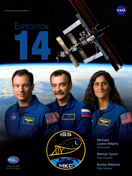 Expedition 14 crew poster