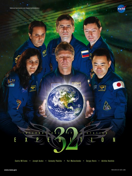 Expedition 32 crew poster