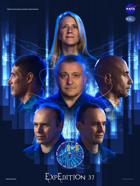 Expedition 37 crew poster