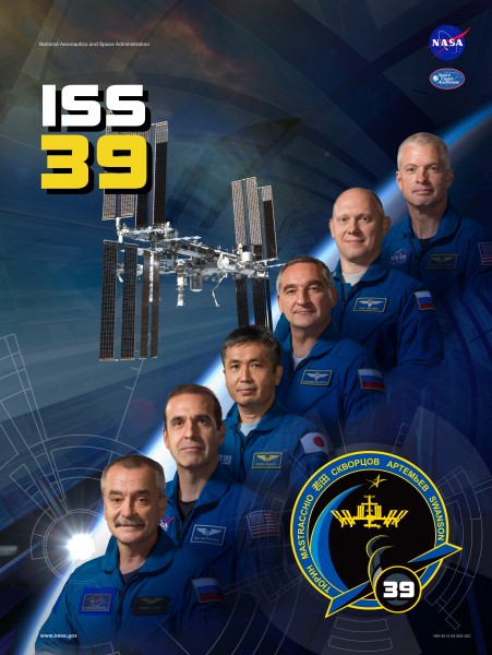 Expedition 39 crew poster