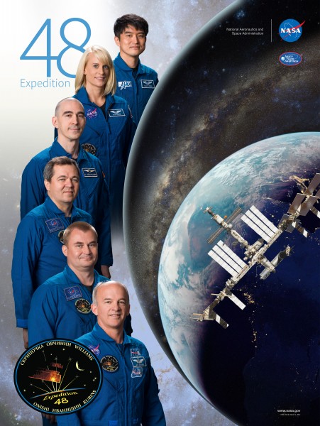 Expedition 48 crew poster