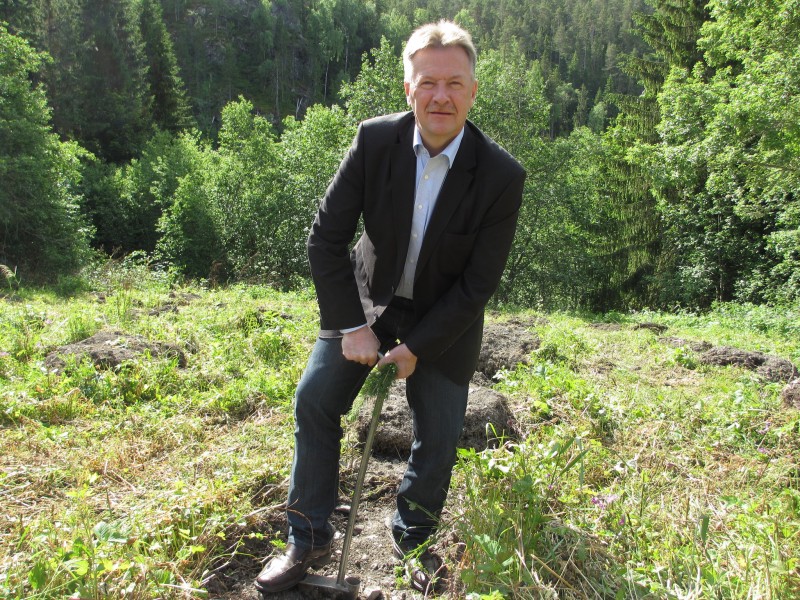 Finlands landbruks- og skogbruksminister Jari Koskinen