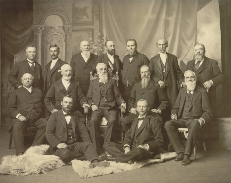 First Presidency and Twelve Apostles 1898