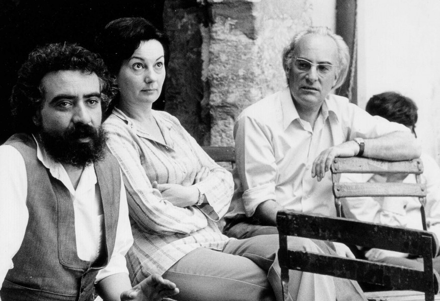French photographers (from left) Georges Tourdjman, Hélène Théret, Jean Dieuzaide