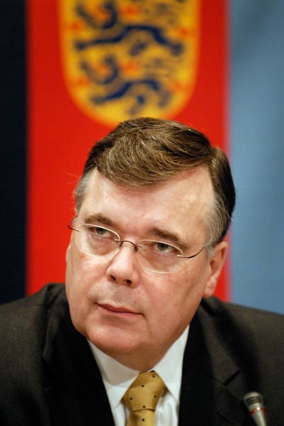 Geir H. Haarde, statsminister Island, under sessioen i Kopenhamn 2006
