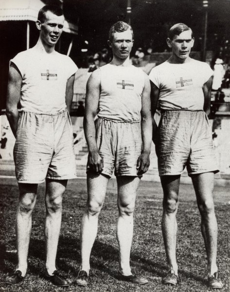 Gustaf Lindblom, Georg Åberg, Erik Almlöf 1912