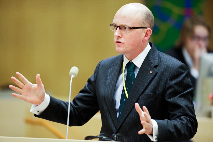 Hans Frode Asmyhr (Frp) Norge. Nordiska radets session i Stockholm 2009
