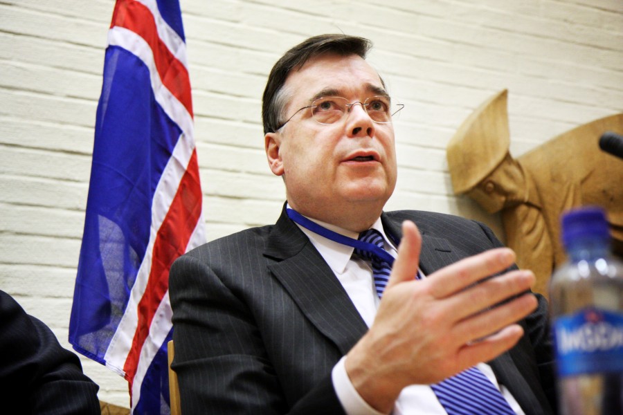 Islands statsminister Geir H. Haarde under Nordiska Radets session i Oslo. 2007-10-30. Foto- Magnus Froderberg-norden.org (1)