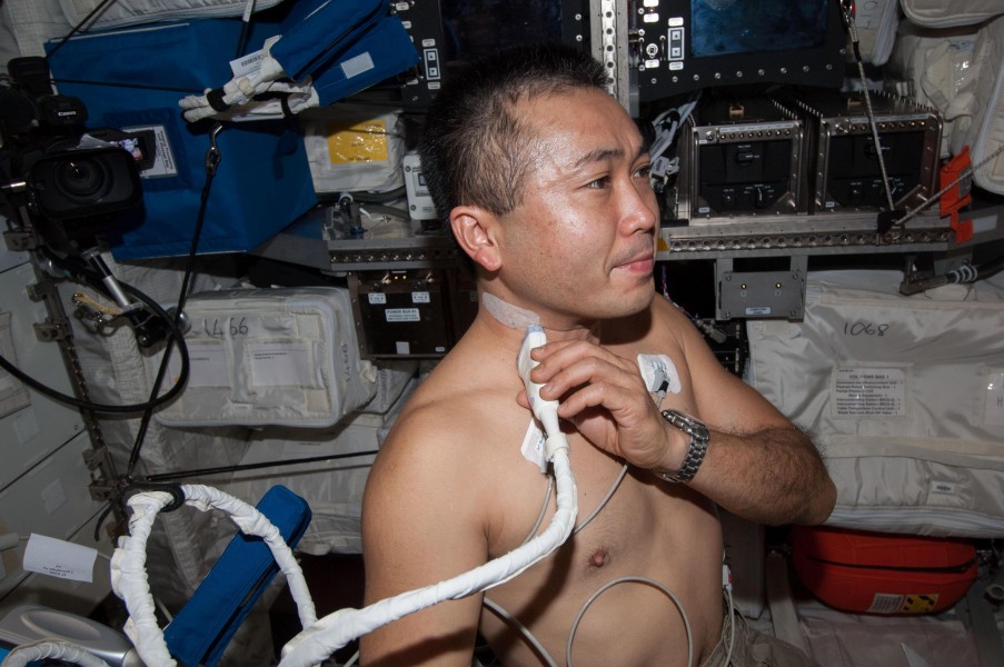 ISS-38 Koichi Wakata Cardio Ox 2