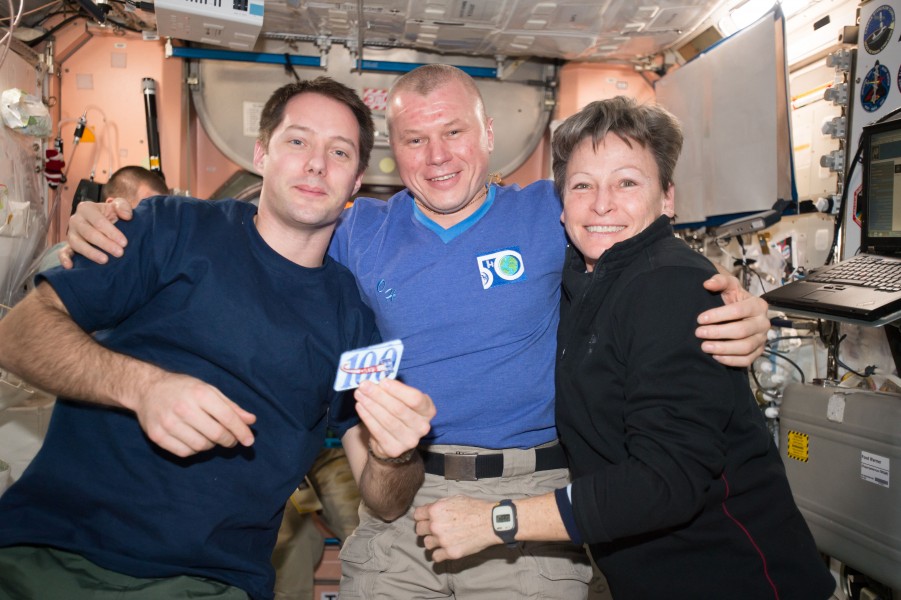 ISS-50 Celebration of 100 Days in Space