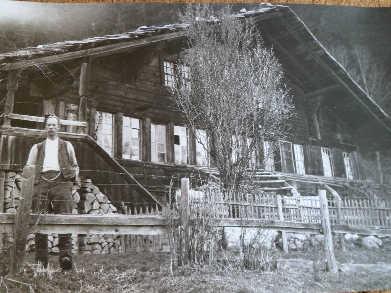 Jakob Amman's house from the 17th Century (Photo appr. 1900)