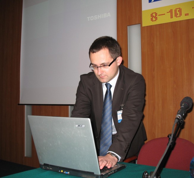 Jakub Śliżak na Transexpo 2008
