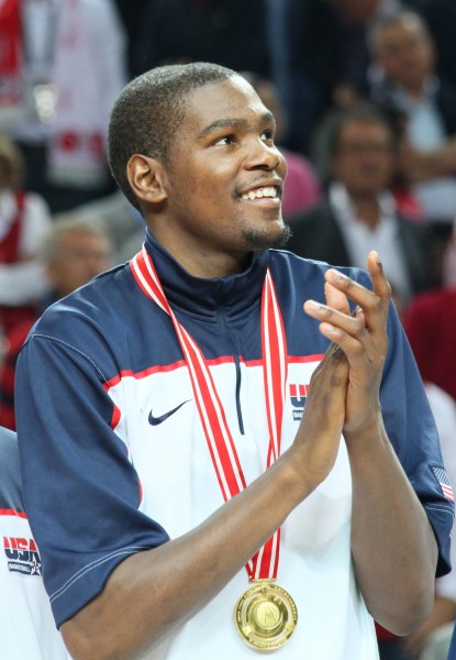 Kevin Durant gold medal 2010