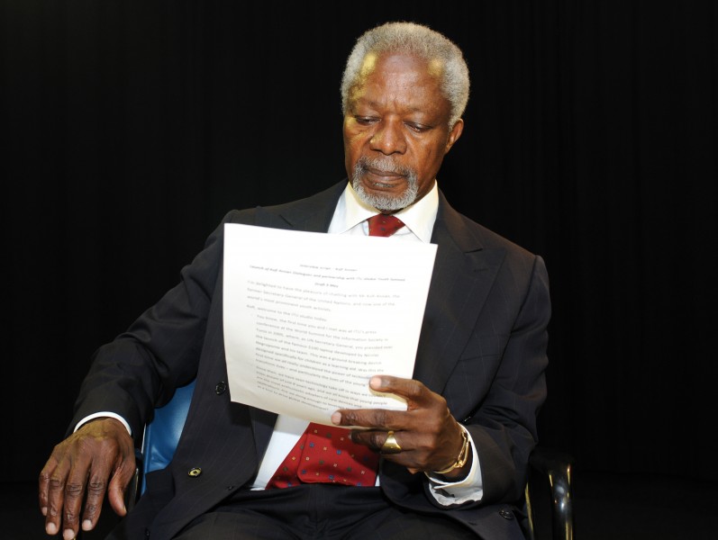 Kofi Annan 2013