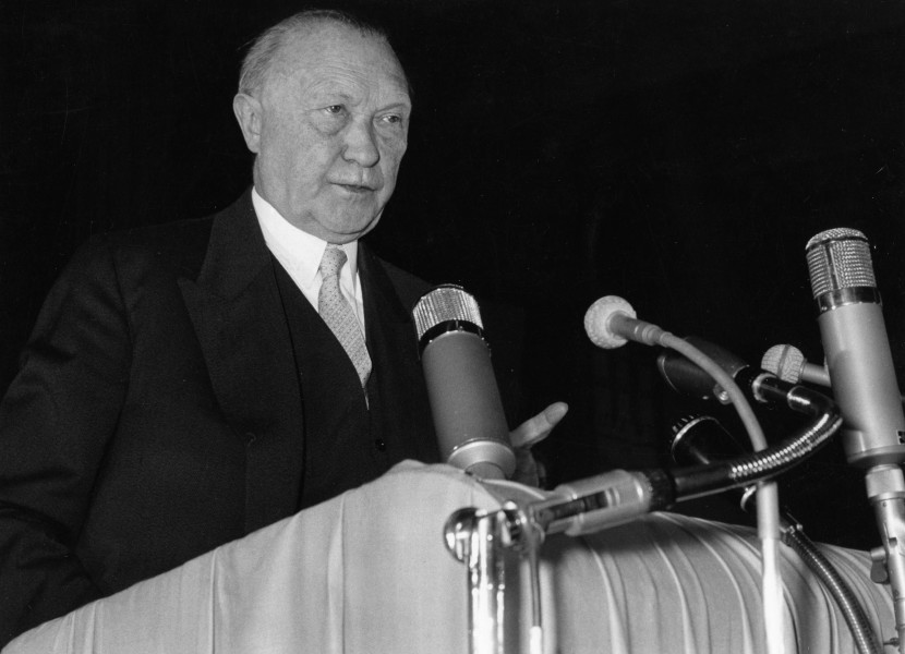 Konrad Adenauer - 7. CDU-Bundesparteitag-kasf0037