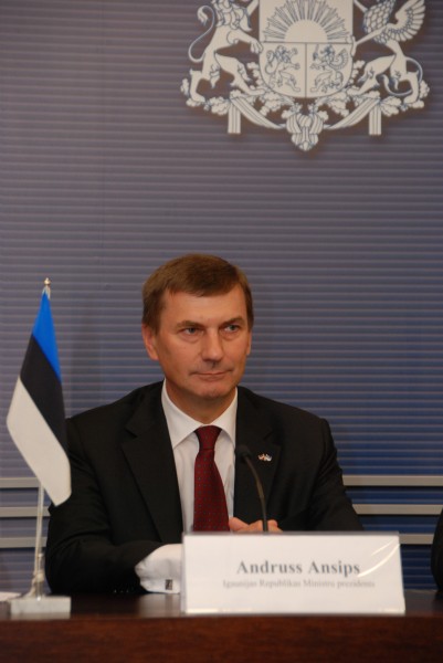 Latvijas un Igaunijas valdību vadītāju preses konference (4690587448)
