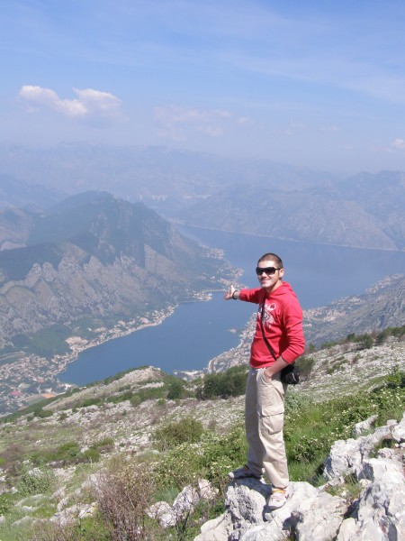 A young man in Cetinje, Montenegro, Europe 2009, picture 44