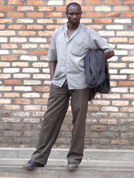 Man at Bus Stand - Gikongoro - Southern Rwanda