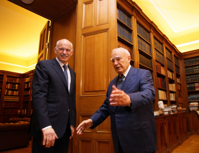Meeting Papoulias, Papandreou - 9 November 2011 (5)