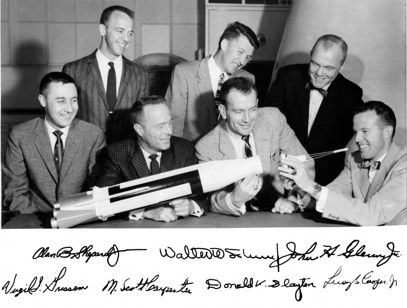 Mercury Astronauten